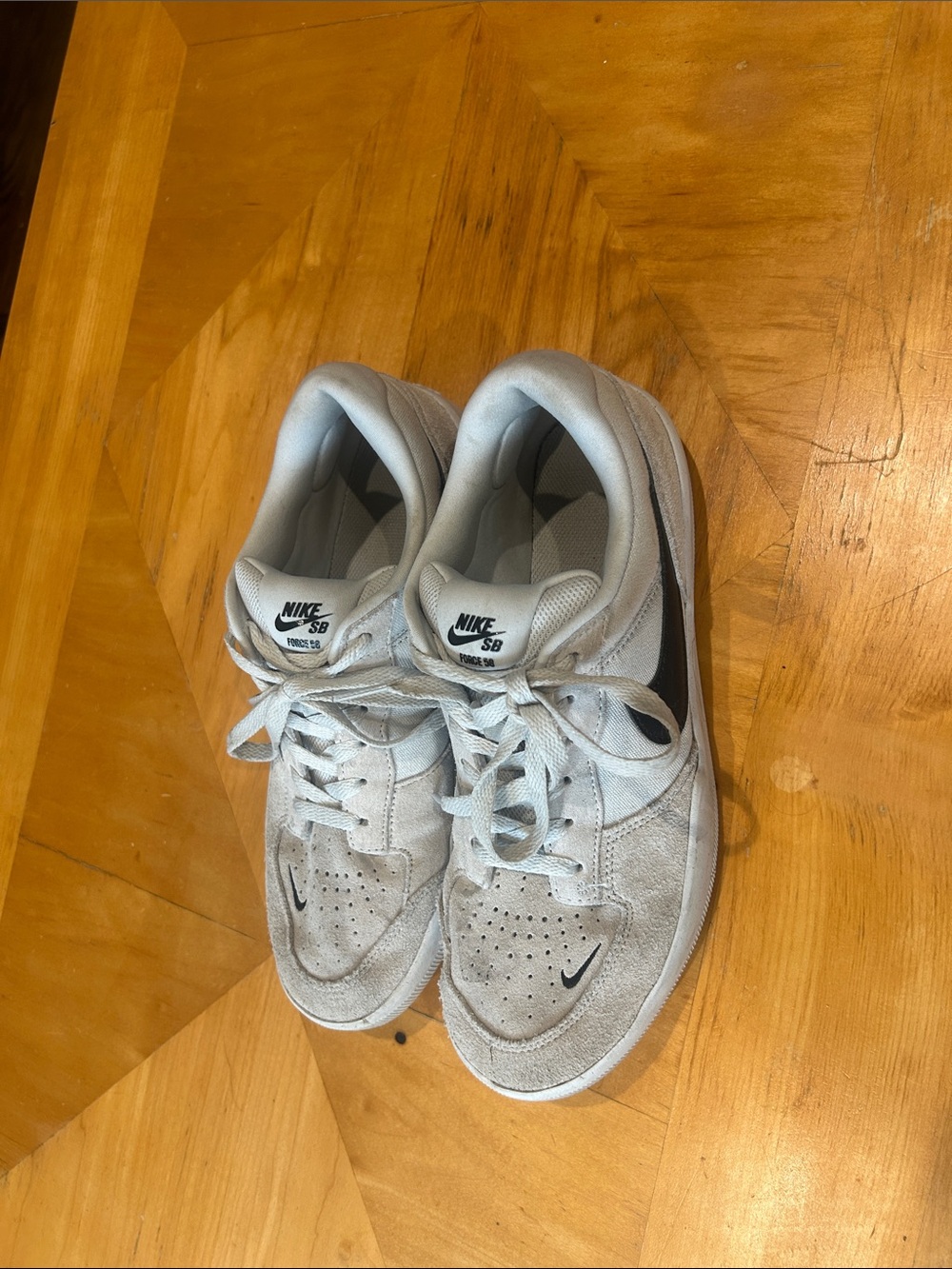 Nike SB Force Grey and Black Size 9.5